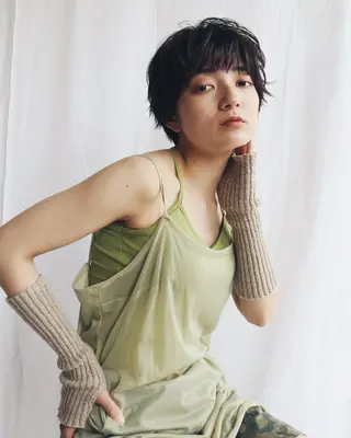 ショート ショート/ボブ/ パーマ/井上のヘアスタイル