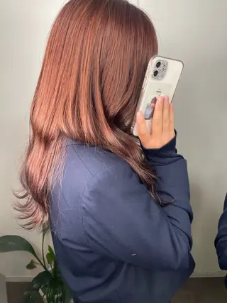 ロング キルンサンピアン所属・ナチュラルカラー 児玉優香のヘアスタイル