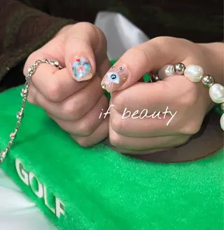 ネイル if Hair＆Nail Salon所属・IKA /海外ネイル /個性派/ワンホンのネイルデザイン