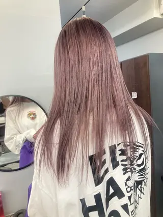 ロング ブリーチ&似合せボブ 田中寛十のヘアスタイル