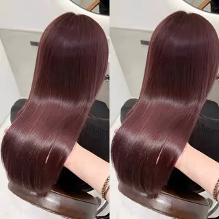 ロング 艶髪カラー🫧 髪質改善🪽萩原のヘアスタイル