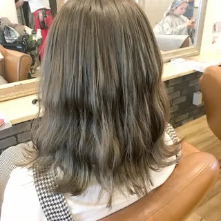 ミディアム カラー メンズ限定クーポン シェアサロン博多のヘアスタイル