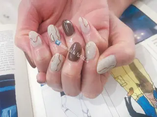 ネイル 4tunekick NAILS(フォーチュンキックネイルズ)所属・光森 淳子のネイルデザイン