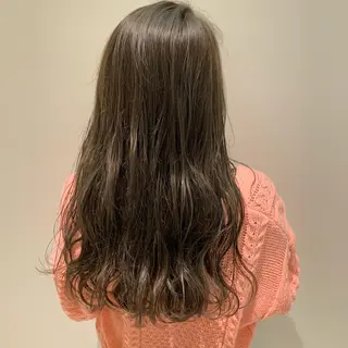 ロング カラー MASHU所属・鳥越 一希のヘアスタイル