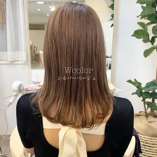 ミディアム カラー 佐藤 永夏のヘアスタイル