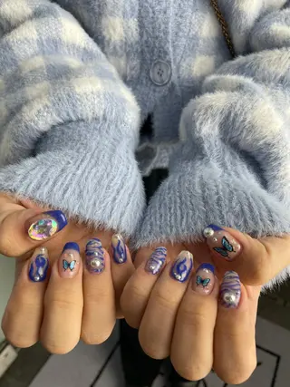 ネイル デザインカラー 🎀REINA🎀のヘアスタイル