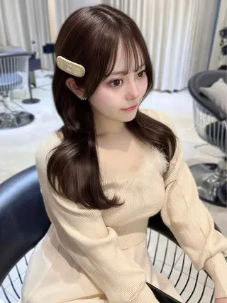ロング カラー 韓国ヘア×艶髪🎀 池袋/Rina🩶のヘアスタイル