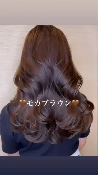 セミロング カラー ヘアアレンジ 𝑹𝒆𝒊𝒚𝒂 🥀/名駅/艶カラーのヘアスタイル