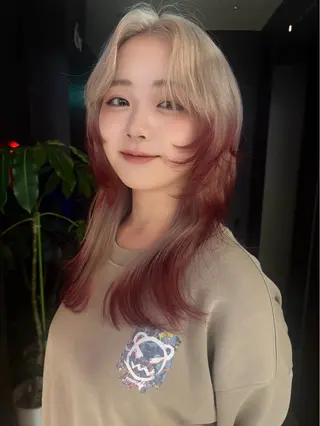 カラー 酒井 竜也のヘアスタイル