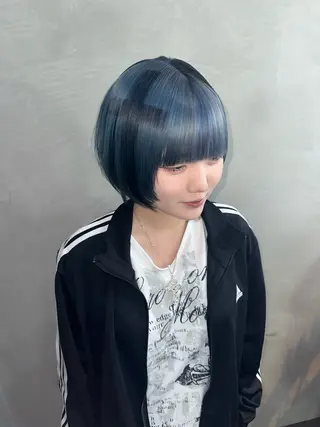 ショート ブリーチ・レイヤ ー特化🔥 ちかまるのヘアスタイル