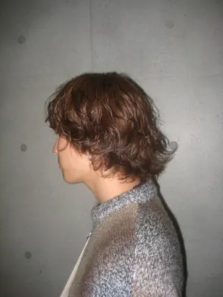 パーマ メンズ 似合わせカット /パーマ岡本淳平のヘアスタイル