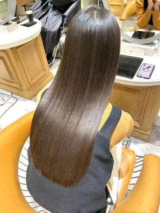 ミディアム カラー 木屋元一/透明感 /レイヤー/顔まわりのヘアスタイル