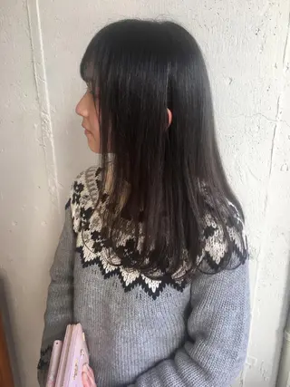 ミディアム カラー Fuuu《フゥ》所属・シノザキ シンゴのヘアスタイル