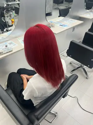 カラー pink hair 🩷mayu🩷のヘアスタイル