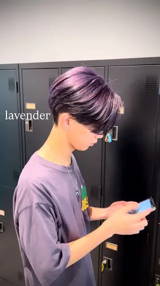 ショート カラー メンズ メンズ/ハイトーン /HIKARUのヘアスタイル