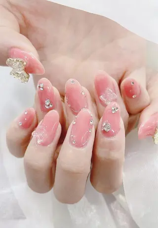 ネイル ラベンダー💖日暮里 ルル💖ネイルのネイルデザイン