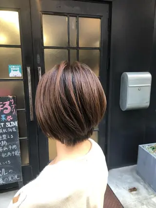 ショート 安永 将悟のヘアスタイル