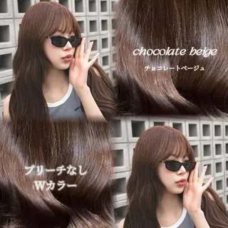 ロング カラー Lond ciel所属・レイヤー🇰🇷/ 韓国ヘア💎/月音のヘアスタイル