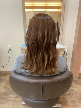 ロング 長嶋 花梨のヘアスタイル