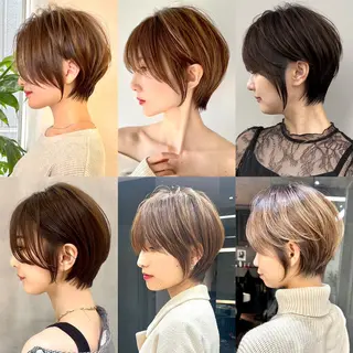 ショート ロンドガーネット /髪質改善/レイヤーのヘアスタイル