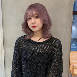ミディアム カラー Lond espoir所属・🫧🩵nazuna 🩵🫧のヘアスタイル