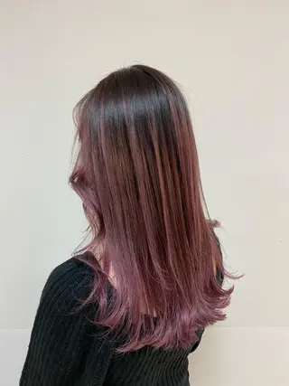 ロング カラー ブリーチ指名No.1 Daikiのヘアスタイル