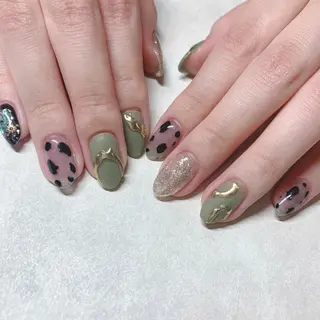 カラー ネイル Cozy_ ilumのネイルデザイン