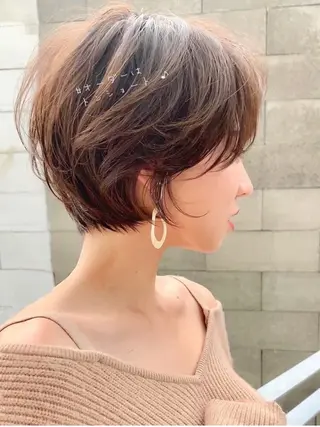 ショート カラー ヘアアレンジ メンズ 大西 れいやのヘアスタイル