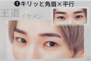 メンズ アイブロウ ROSANNA 松本のマツエク・マツパデザイン