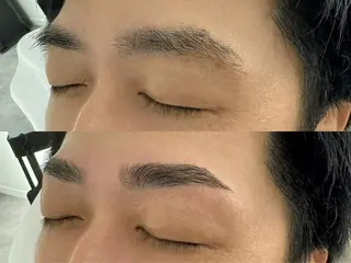 メンズ アイブロウ Hémireve Shirokane所属・トロイアルケ🩵 美眉EMIの眉毛・アイブロウイメージ