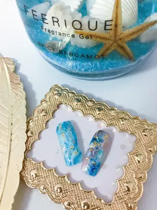 カラー ネイル Q Free nailsのネイルデザイン