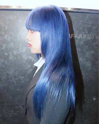 ロング カラー ヘアアレンジ @kyoniyy KYONIのヘアスタイル