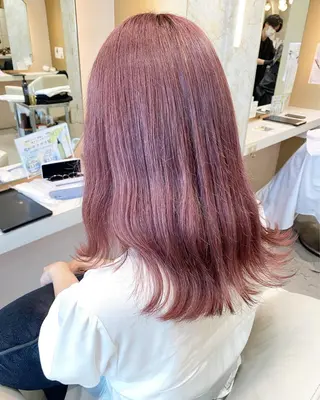 ロング カラー 店長/mao/ 前髪/顔周りカットのヘアスタイル