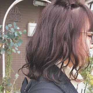 ミディアム カラー N°+aero 🦔近藤　のぞみ🦔のヘアスタイル