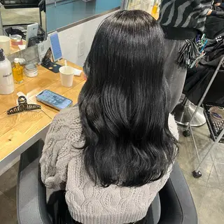 ロング カラー ヘアアレンジ 🥣大人っぽ韓国 スタイル🥣アヤノのヘアスタイル