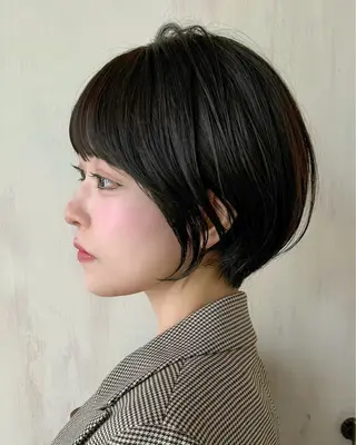 ショート カラー 💍新宿ショート 💍岩田莉奈のヘアスタイル