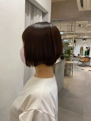 ショート お洒落パーマ/ボブ ❄️Tomoka❄️のヘアスタイル