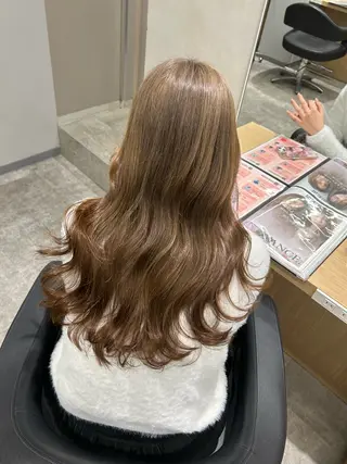 ロング カラー Zina【梅田】 /田中 沙弥のヘアスタイル