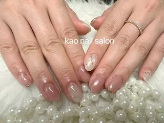 ネイル kao nail マグネット/長さだしのネイルデザイン
