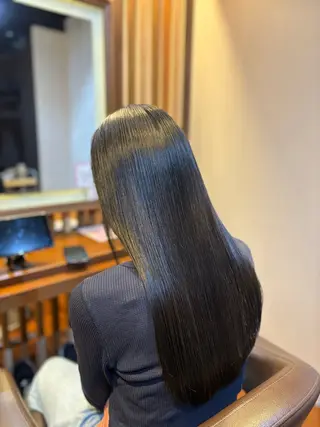 ロング カラー 👑メンズパーマ/髪 質改善/鎌倉🐮のヘアスタイル