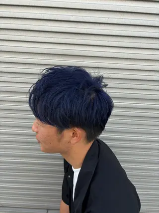 カラー メンズ 透明感カラー/ くびれヘア/ユウユのヘアスタイル