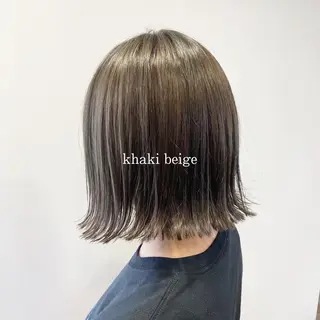 ショート カラー ハル🌸柔色/ ブリーチなし/艶髪のヘアスタイル