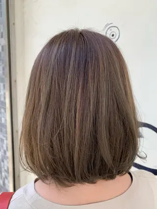 ショート カラー 髪質改善/縮毛矯正/ 廣瀬のヘアスタイル