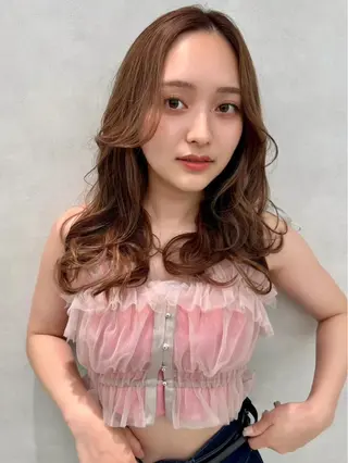 ロング 山本 侑平のヘアスタイル