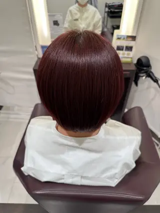 カラー 中村 悠のヘアスタイル