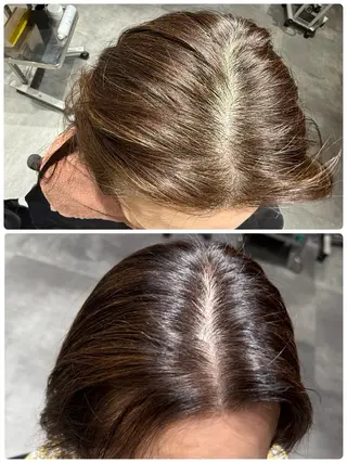 カラー 橋本 萌叶のヘアスタイル