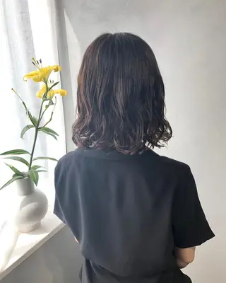 パーマ ボブパーマコテ巻き風 パーマNo1深江秀平のヘアスタイル