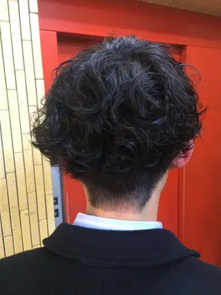 パーマ ヘアアレンジ メンズ メンズパーマの巨匠 鈴木純のヘアスタイル