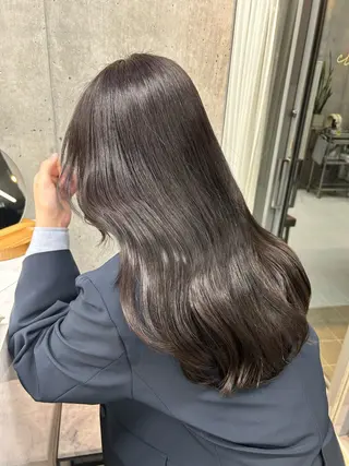 ロング LOE所属・LOE Yuuka/42🩵のヘアスタイル