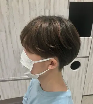 ショート パーマ メンズ 木野 翔斗のヘアスタイル